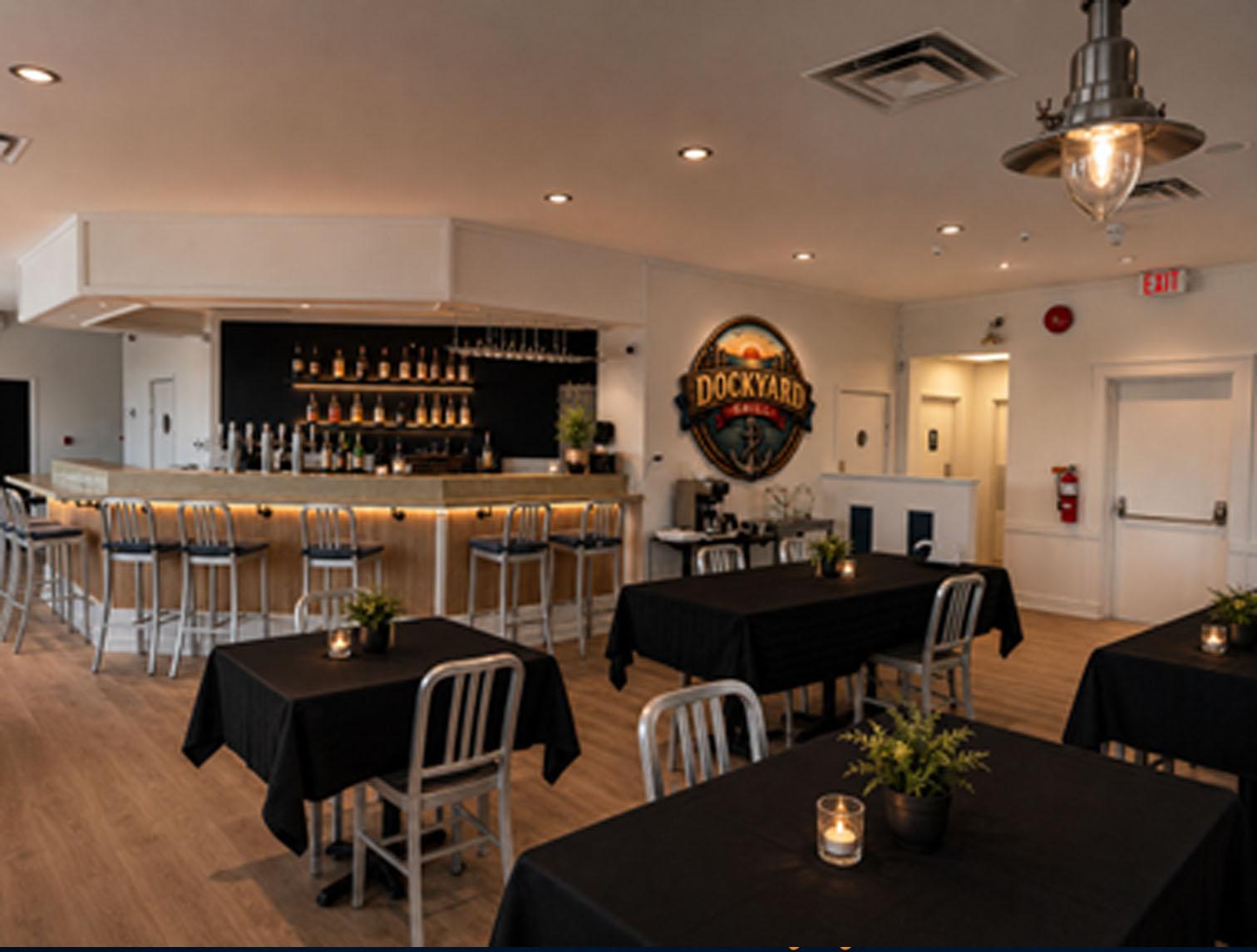 Waterfront dining in Lagoon City